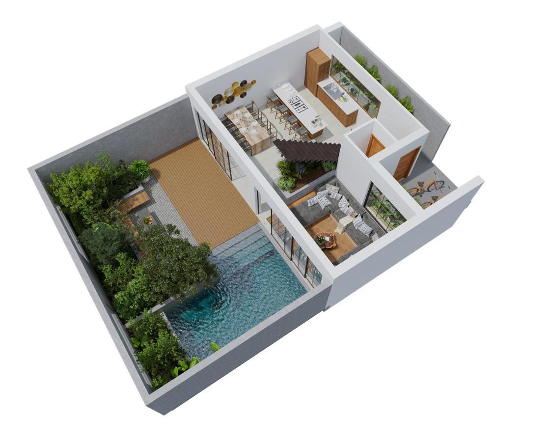 Octo 1 - Private Villas, Modern Style, Near Beach Чангу Экстерьер фото